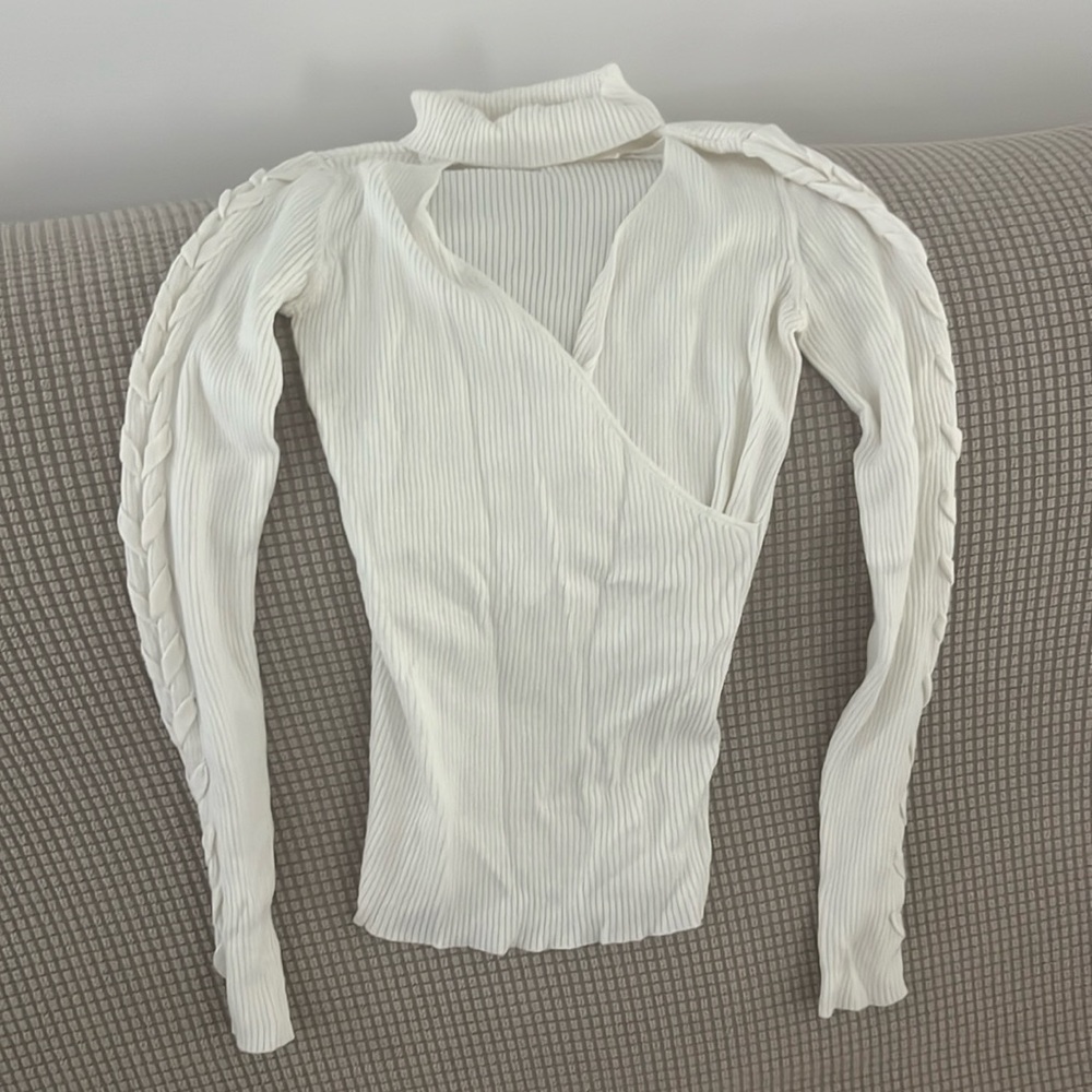 Cream Turtleneck